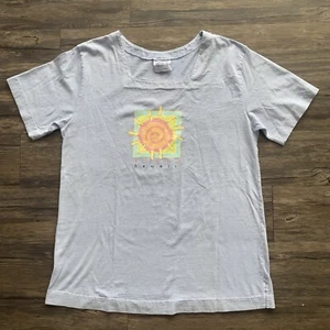 Camiseta De Colección Fresh Produce Ropa Deportiva Hawaii Sol Gráfica Hecha en EE. UU. Mujeres L - Imagen 1 de 9