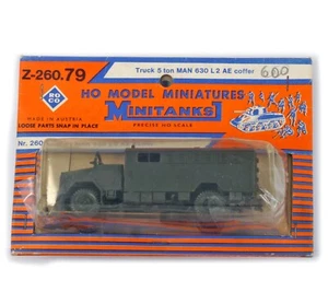 ROCO MINITANKS Z-260.79 HO H0 1/87 1:87 MAN 630 L 2A AE coffer - Picture 1 of 1