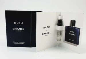 BLEU DE CHANEL 4 x 1,5ml EDP Eau de Parfum Spray Proben Luxus Probe Reise - Bild 1 von 2