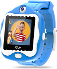Montre intelligente pour enfants, montre intelligente pour enfants avec jeux, selfie intégré-caméra vidéo W