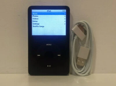 Apple iPod classic 5ta generación (30 GB) - negro - con batería nueva Foto 1 de 4