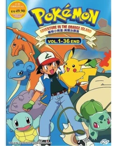 DVD Anime POKEMON Adventure In The Orange Island (1-36End) English Dubbed - Picture 1 of 2