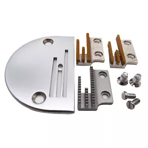 3 STÜCKE Zähne & Stichplatte FÜR JUKI DDL-227 DDL-555 DDL-550 DDL-8500 DDL-8700 - Bild 1 von 3