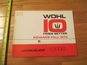 Wohl Shoe Company Jacqueline Connie Advance Fall 1973 Shoes Catalog - Picture 1 of 4