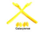 Galaxy Earsocks & Nose Pads Rubber Kits For Oakley Half Jacket 2.0/2.0 Xl Gold