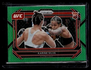 Karine Silva 2023 Panini Prizm UFC Green Prizm Rookie Card RC #25 - Picture 1 of 2