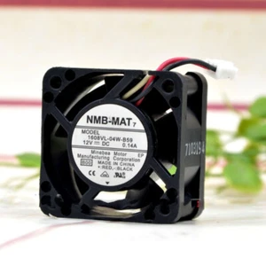 NMB-MAT7 1608VL-04W-B59 12V 0.14A 4CM 4020 1U Ventilador de refrigeración violento silencioso - Imagen 1 de 5