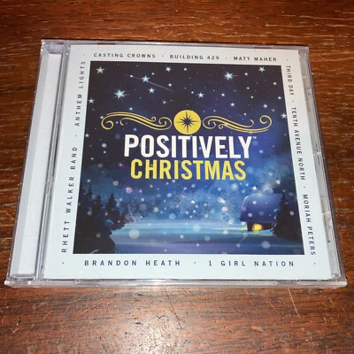 Positively Christmas (2014) CD Christian Various Artists - New Sealed Case Crack - Imagem 1 de 4