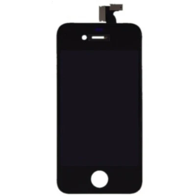 LCD Digitizer Frame Assembly for Apple iPhone 4 CDMA Black Front Glass Touch Top - Image 1 of 2