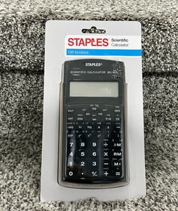 NEW! Staples BD-1071 Scientific Calculator - 136 Functions - Student, Teacher - Picture 1 of 2