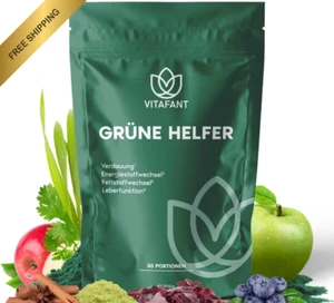 Vitafant - Grüne Helfer - Greens Pulver - Superfood Shake - Mit Spirulina, Gerst - Bild 1 von 9