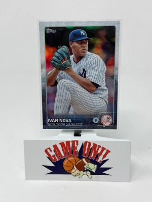 2015 Topps Series 2 Baseball Ivan Nova Rainbow Foil Card #382 - Image 1 of 2