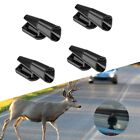 4PCS Auto Tierabwehrsystem Deer Whistle Ultrasonic Schwarz ABS 50*23mm