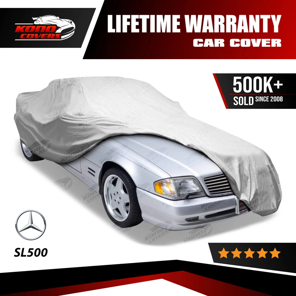 Cubierta de coche Mercedes-Benz Sl500 4 capas 1994 1995 1996 1997 1998 1999 2000 2001 Foto 1 de 4