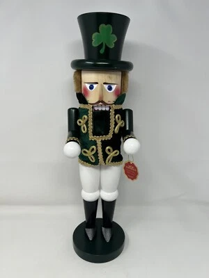 "Colección Cascanueces grande de madera Steinbach, exclusivo irlandés Hans-Peter, 18,5""" Foto 1 de 4