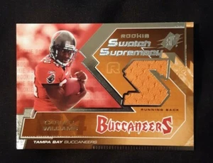 2005 Upper Deck CARNELL CADILLAC WILLIAMS Rookie Jersey Relic Buccaneers - Picture 1 of 2