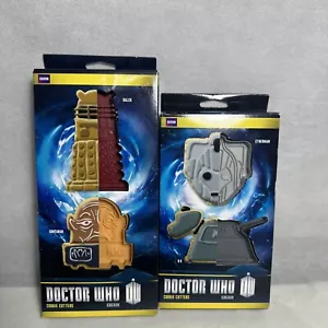 Doctor Who Lakeland COOKIE CUTTERS - K-9, CYBERMAN, DALEK & SONTARAN New - Picture 1 of 5