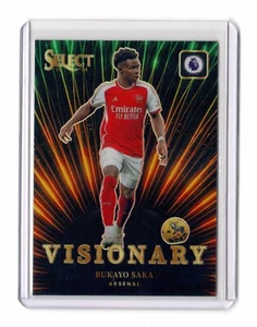 Bukayo Saka 2023-24 Panini Select Premier League Soccer #4 Visionary Case Hit SP - Picture 1 of 2