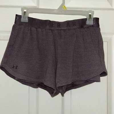 Under Armour Waffle Knit Pull On Shorts  Size S - Image 1 of 4