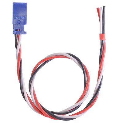 Servogegenkabel Futaba 0.50 qmm verdrillt Silikon 300mm partCore 130026 - Bild 1 von 2