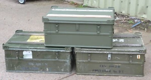 British Army Military Zarges Aluminium Transport Flight Storage Case Box - Picture 1 of 6