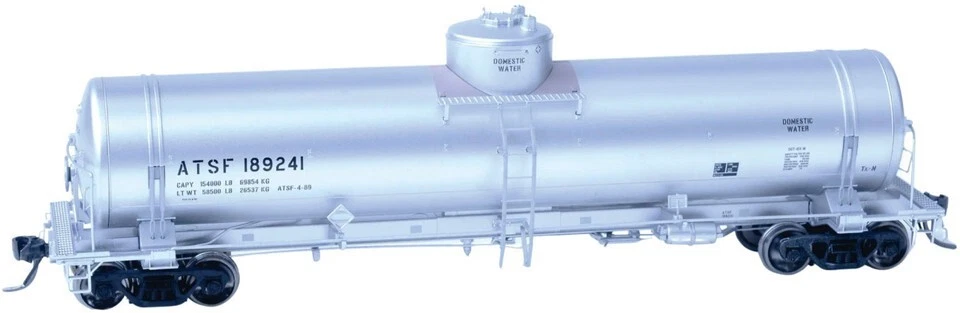 Roka ~ HO Scale ~ Domestic Water GATC Tank Car ~ ATSF ~ ROK189223 - Image 1 of 1