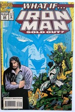 1994 WHAT IF #64 IRON MAN SOLD OUT? Marvel Comics X-Men Furman Senior Avengers