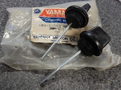 NOS Yamaha Oil Level Plugs 69-71  AT1 CT1 70 71 HT1 67 68 YL2 180-15362-00 QTY2 - Image 1 of 4