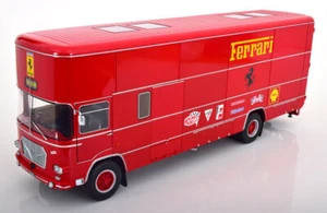 1:18 CMR Fiat OM 150 Rolfo Ferrari race transporter 1967 red - Bild 1 von 9