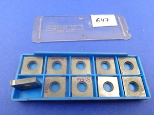 10x placas de corte reversibles Seco 335.19-1102 P25 S25M insertos de carburo - Imagen 1 de 1