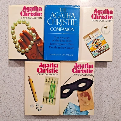 Agatha Christie Crime Collection Plus Agatha Christie Companion Hardcover Books - image 1 of 4