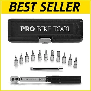 ISO Certified Bicycle Torque Wrench Set – 2-20 Nm with Allen and Torx Bits - Picture 1 of 10