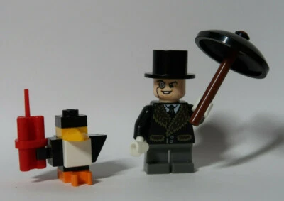Penguin Fur Collar 76010 Batman II Super Hero LEGO® Minifigure Figure - Image 1 of 2