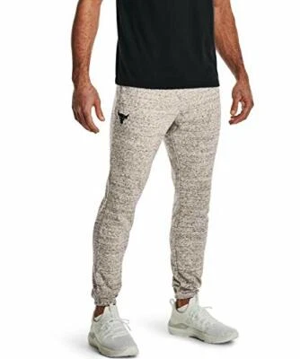 Joggers Under Armour Project Rock Terry para hombre ónix blanco/negro XXX-grande 1361... Foto 1 de 4