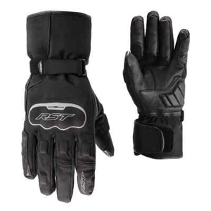 RST Axiom Gloves CE Waterproof Textile Motorcycle Riding Gloves Black Xs / 07 - Picture 1 of 7