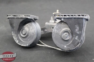 OEM 2009-2015 JAGUAR XF XFR XFR-S HIGH & LOW HORN ALARM SIGNAL PAIR CX2313A803AB - Image 1 of 4