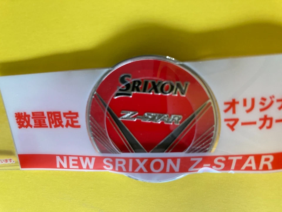 Мяч для гольфа SRIXON премиум маркер новинка новый японский красный - Изображение 1 из 4