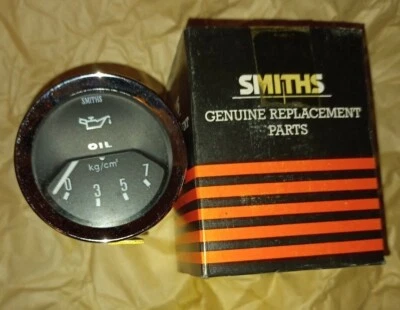 NOS - 1960s Smiths Electric Oil Pressure Gauge - Aston Martin / Jaguar / Lotus - Image 1 of 3