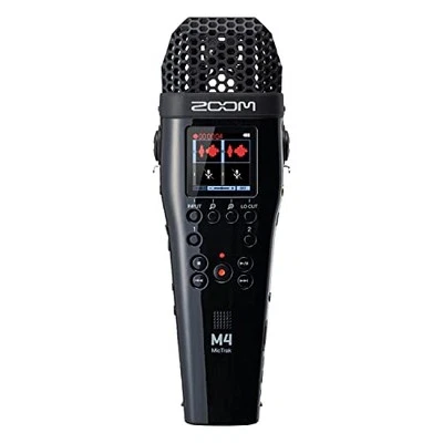 ZOOM M4 4-track recorder with dual AD 32-bit float recording technology and time - Image 1 of 4