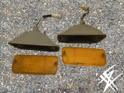 AE86 1986 TOYOTA COROLLA GTS SR5 PARACHOQUES DELANTERO EXTERIOR INTERMITENTES LUCES FABRICANTE DE EQUIPOS ORIGINALES Foto 1 de 4