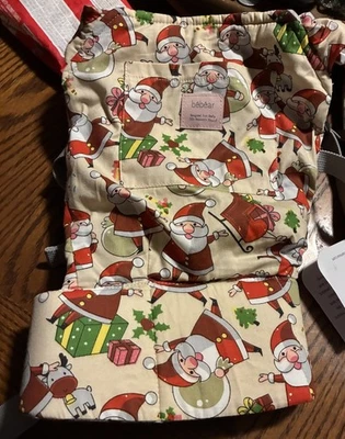 Portamuñecas Bebamour Estampado Papá Noel Mini Bebé (bebéar) para Niñas 3-10 Años Foto 1 de 3