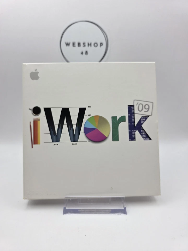 Apple | iWork '09 Vollversion | Pages, Numbers, Keynote | Gebraucht - Bild 1 von 3