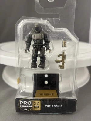 HALO HEROES SERIE 10 MEGA BLOQUES CONSTRUX UNSC ODST EL NOVATO MINIFIGURA GFT36 Foto 1 de 2