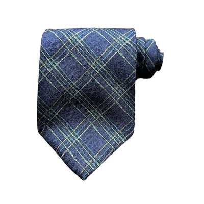 Corbata Guess Para Hombres Multicolor a Cuadros 100% Seda Atada Ancha Clásica EE. UU. 56 pulgadas Foto 1 de 4