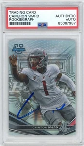 Cameron Ward 2022 Autographed Bowman U Refractor Signed Rookie Auto Cam #99 PSA - Picture 1 of 3