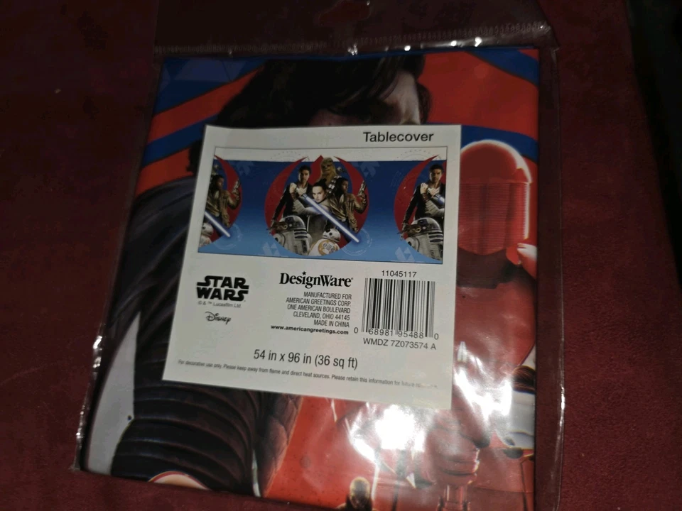 Mantel Desechable Decoración Fiesta Star Wars Foto 1 de 2