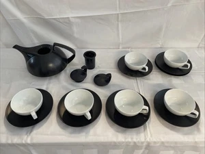 Rosenthal TAC Gropius Bauhaus Stil Teetassen Set mit Teekanne - Bild 1 von 12