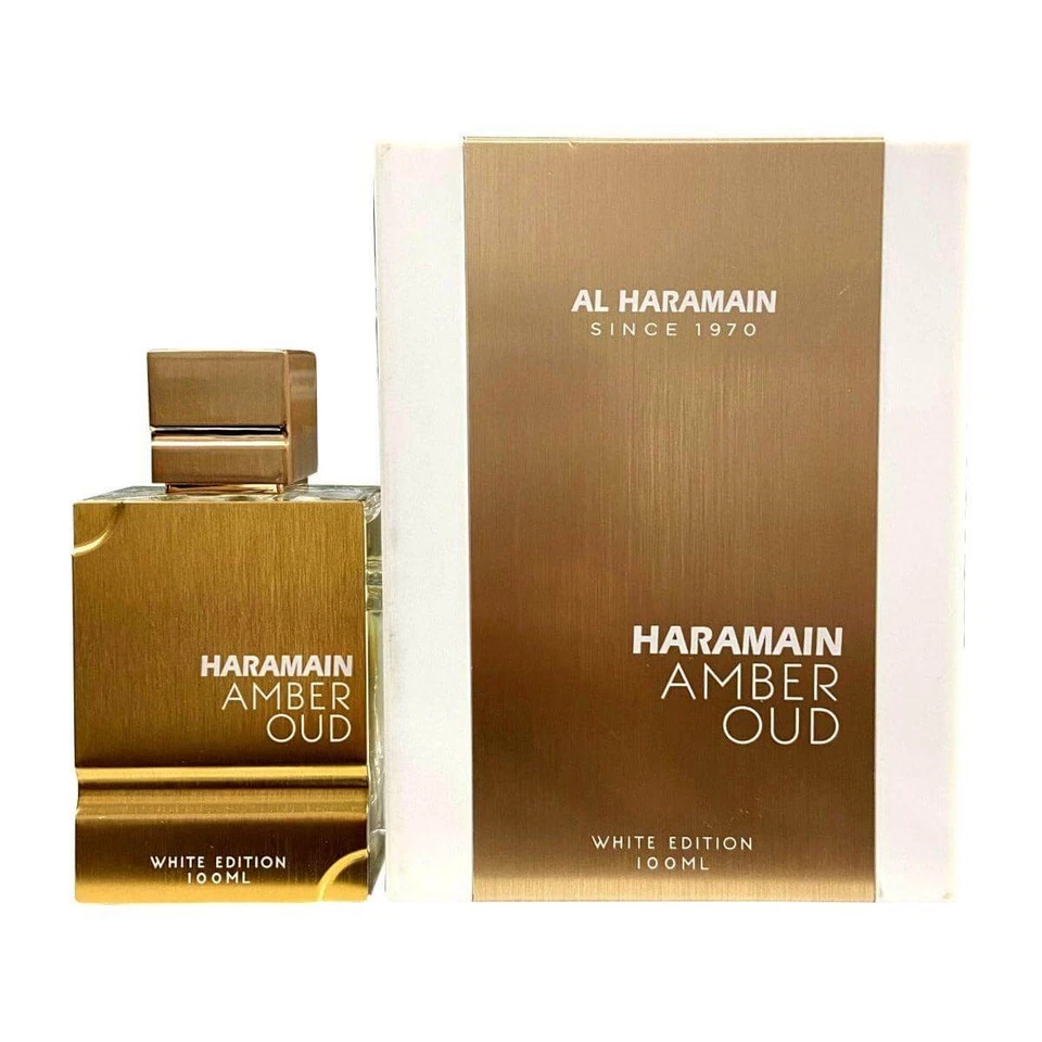 Amber Oud White Edition de Al Haramain para Unisex EDP 3.3 / 3.4 oz Nuevo en Caja Foto 1 de 1