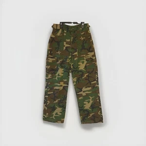 Vintage Ranger Camouflage Hose Größe Small verstellbare Taille 28 Taille 27 Schrittlänge - Bild 1 von 7
