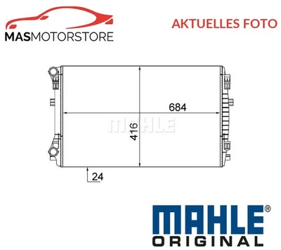 KÜHLER WASSERKÜHLER MOTORKÜHLER MAHLE ORIGINAL CR 2054 001S P FÜR AUDI A3,Q2 - Image 1 of 4